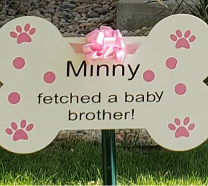 Dog Bone Pet Sign